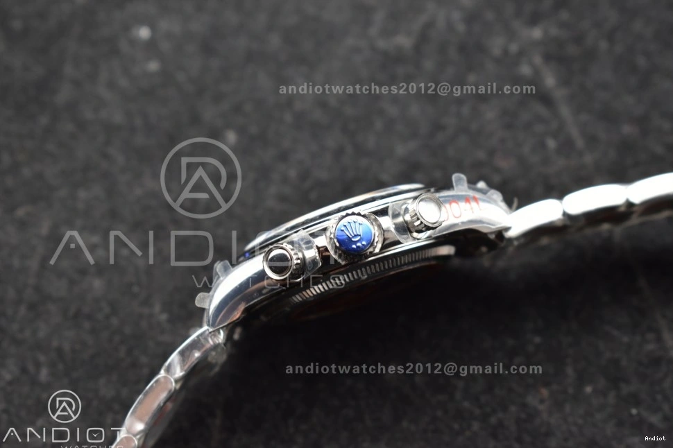 QF 1:1 on Edition Best Dial SS 126509 Daytona Black Silver SH4131 Bracelet V5 0522